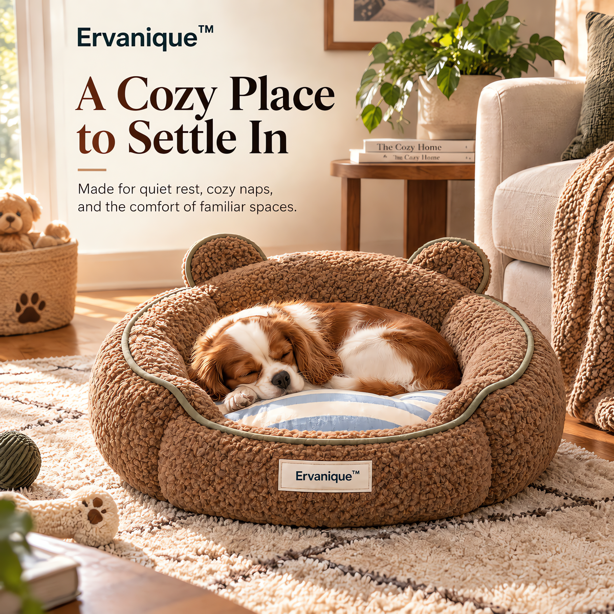 Ervanique™ Teddy Hug Pet Nest