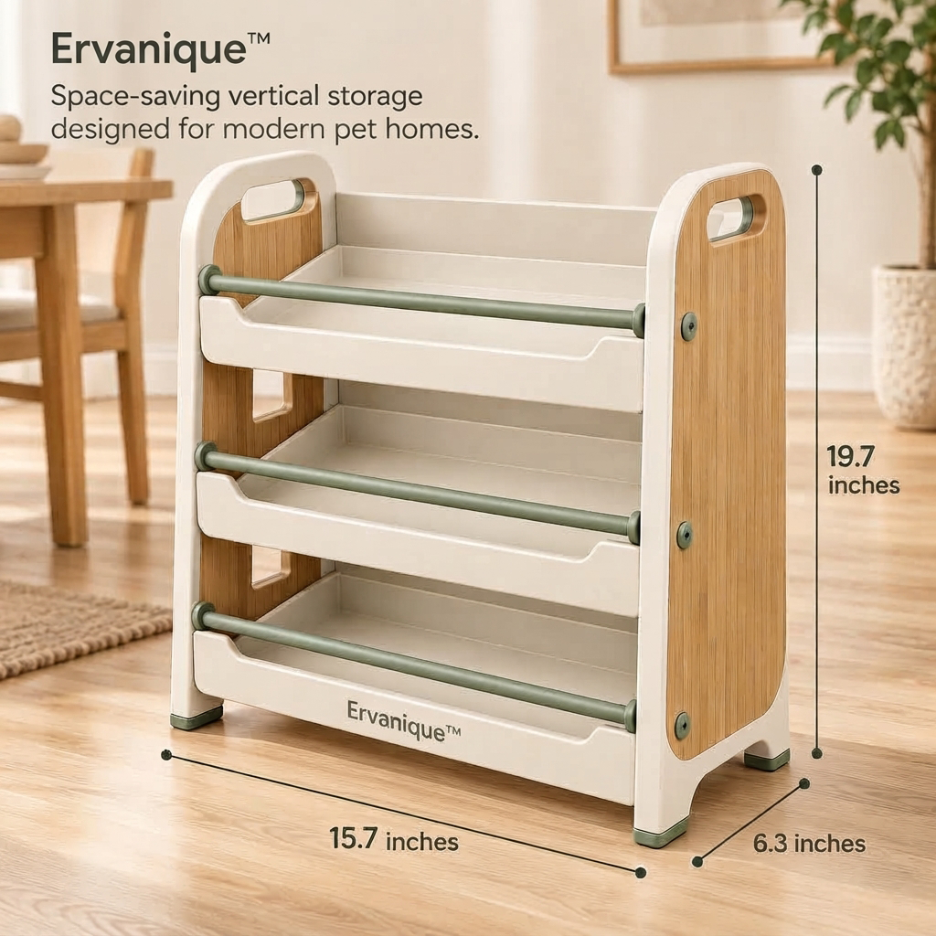 Ervanique™ Pet Food Can Organizer Rack