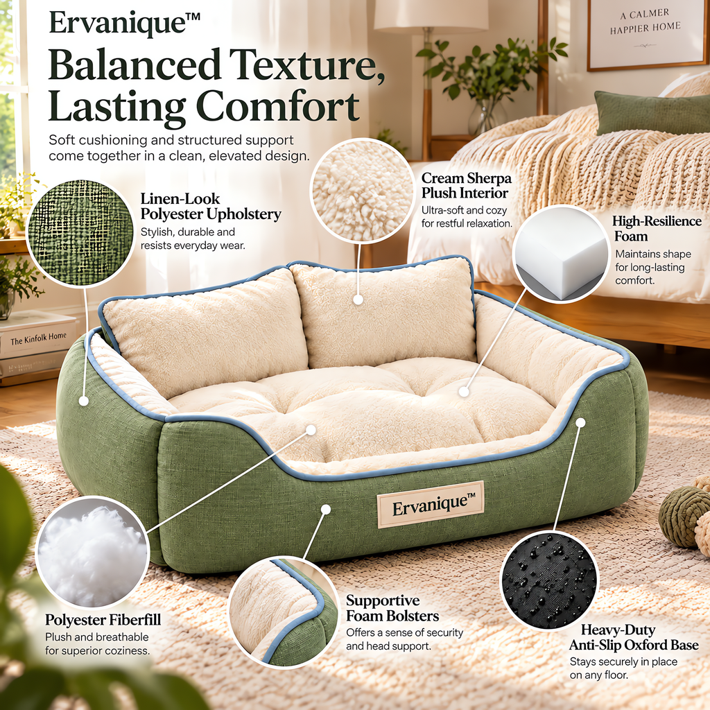 Ervanique™ Sage Comfort Bolster Sofa Bed