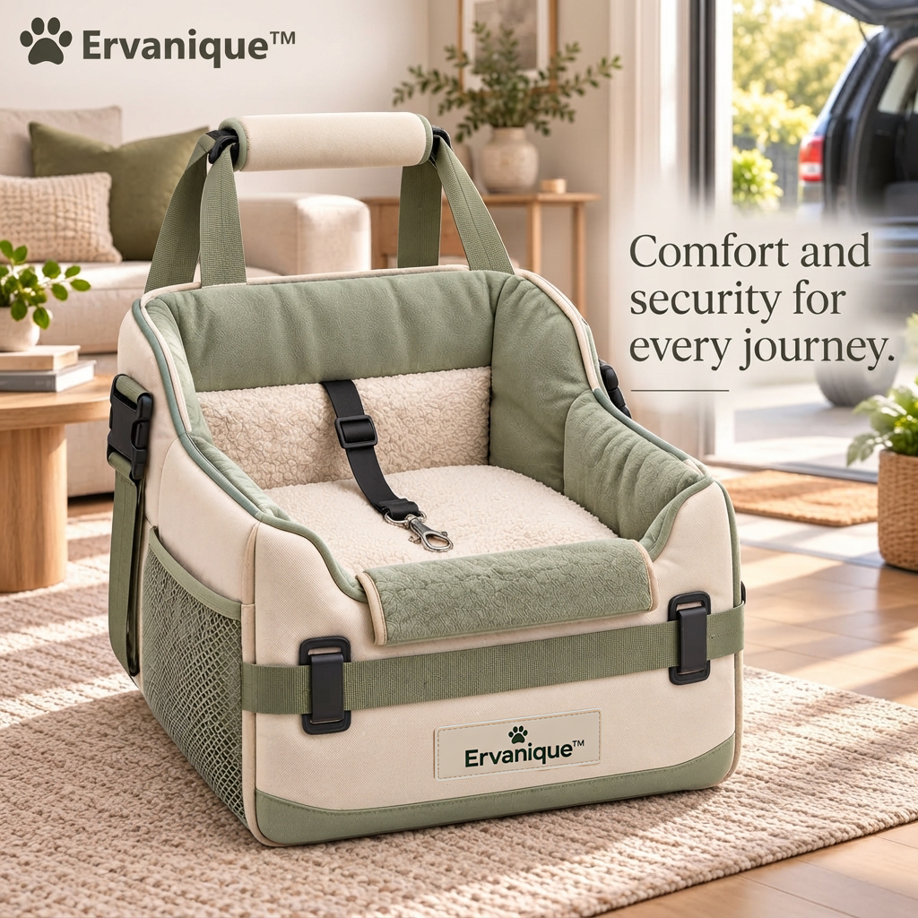 Ervanique™ Cozy Pet Car Seat
