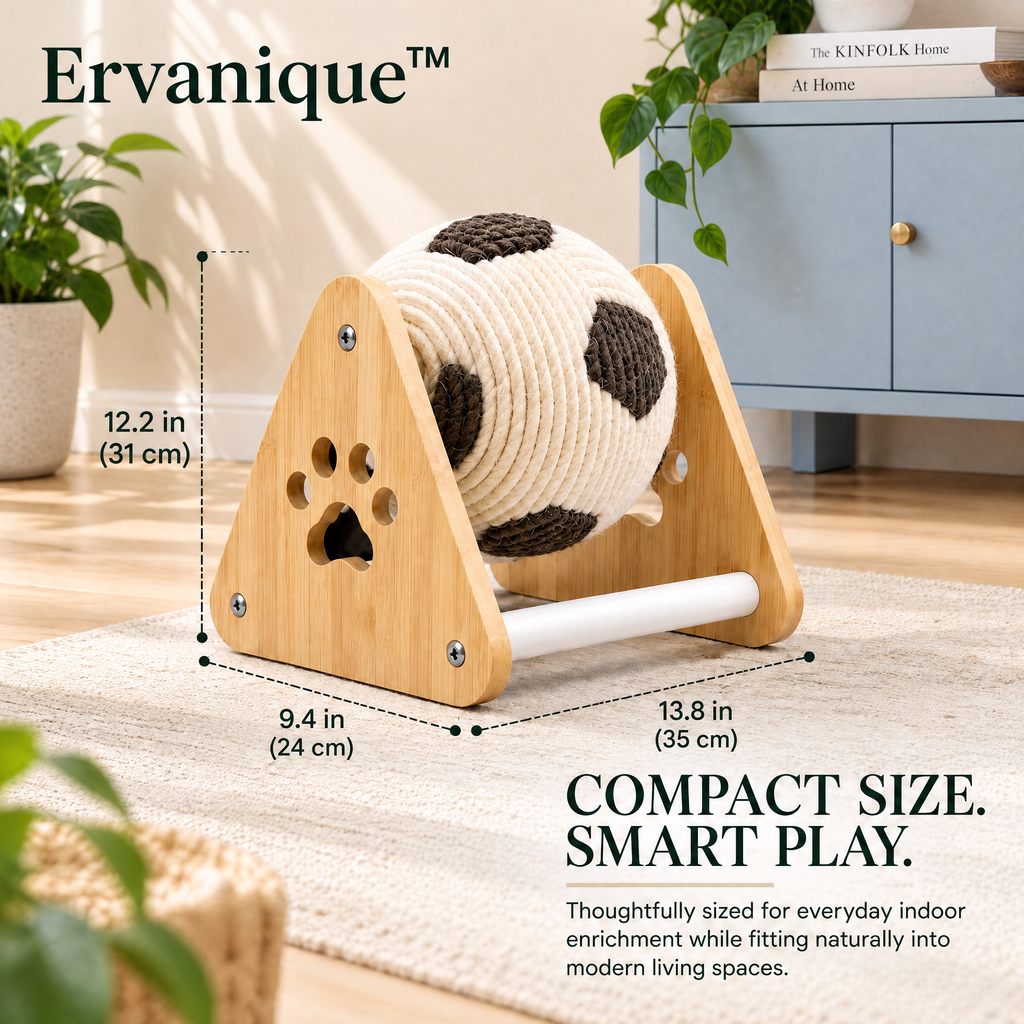 Ervanique™ Paw Roll Interactive Cat Toy