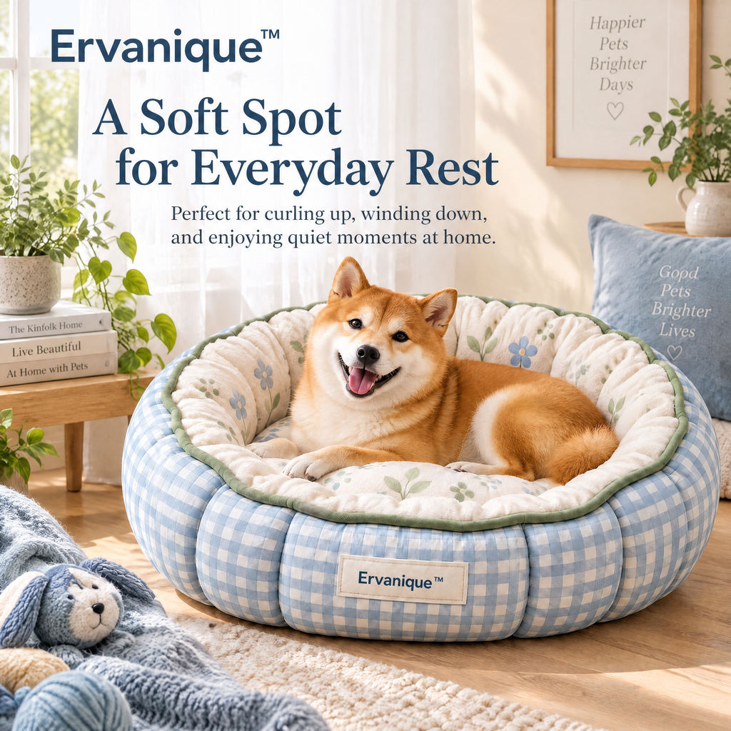 Ervanique™ Floral Cloud Nest Bed