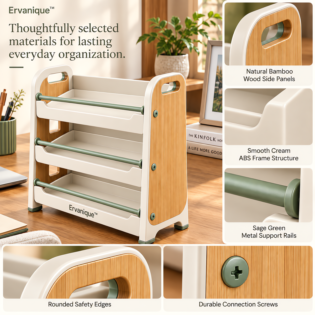 Ervanique™ Pet Food Can Organizer Rack