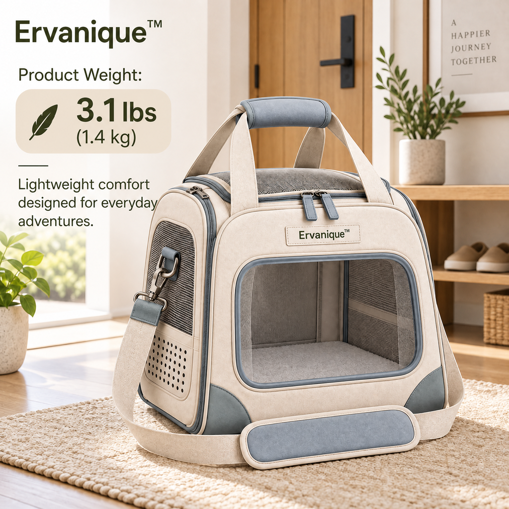 Ervanique™ Premium Pet Travel Carrier