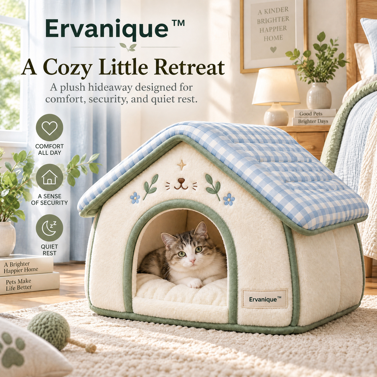 Ervanique™ Cottage Retreat Pet House
