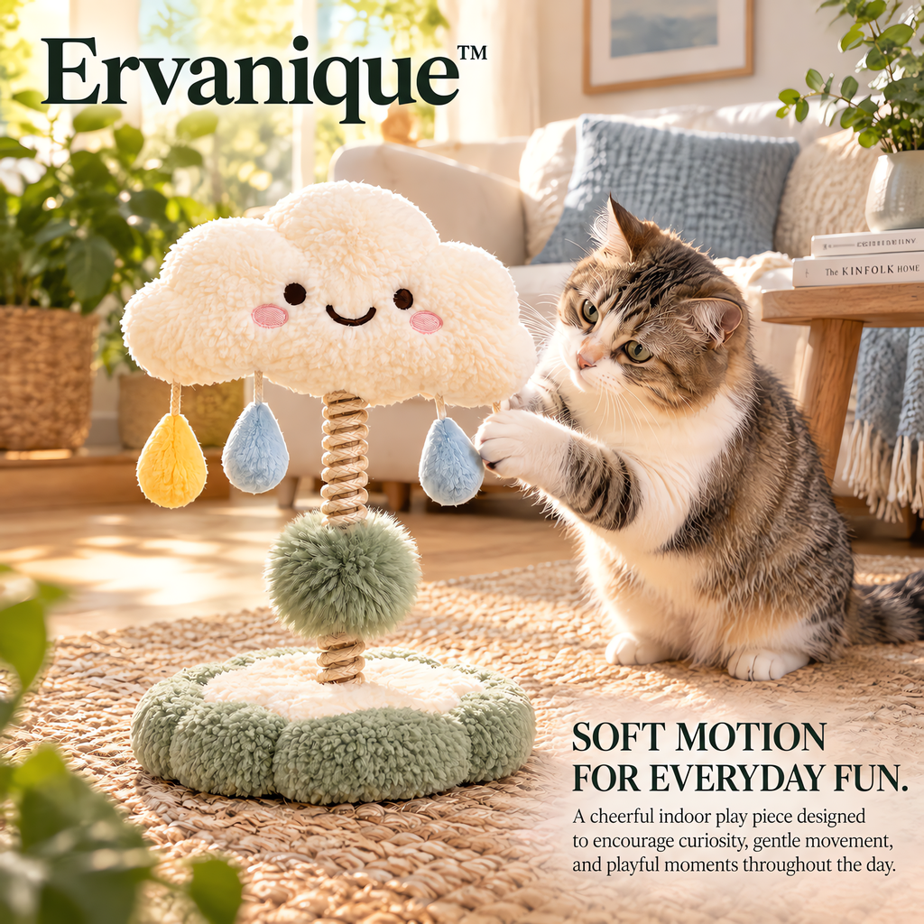 Ervanique™ Happy Cloud Spring Play Toy