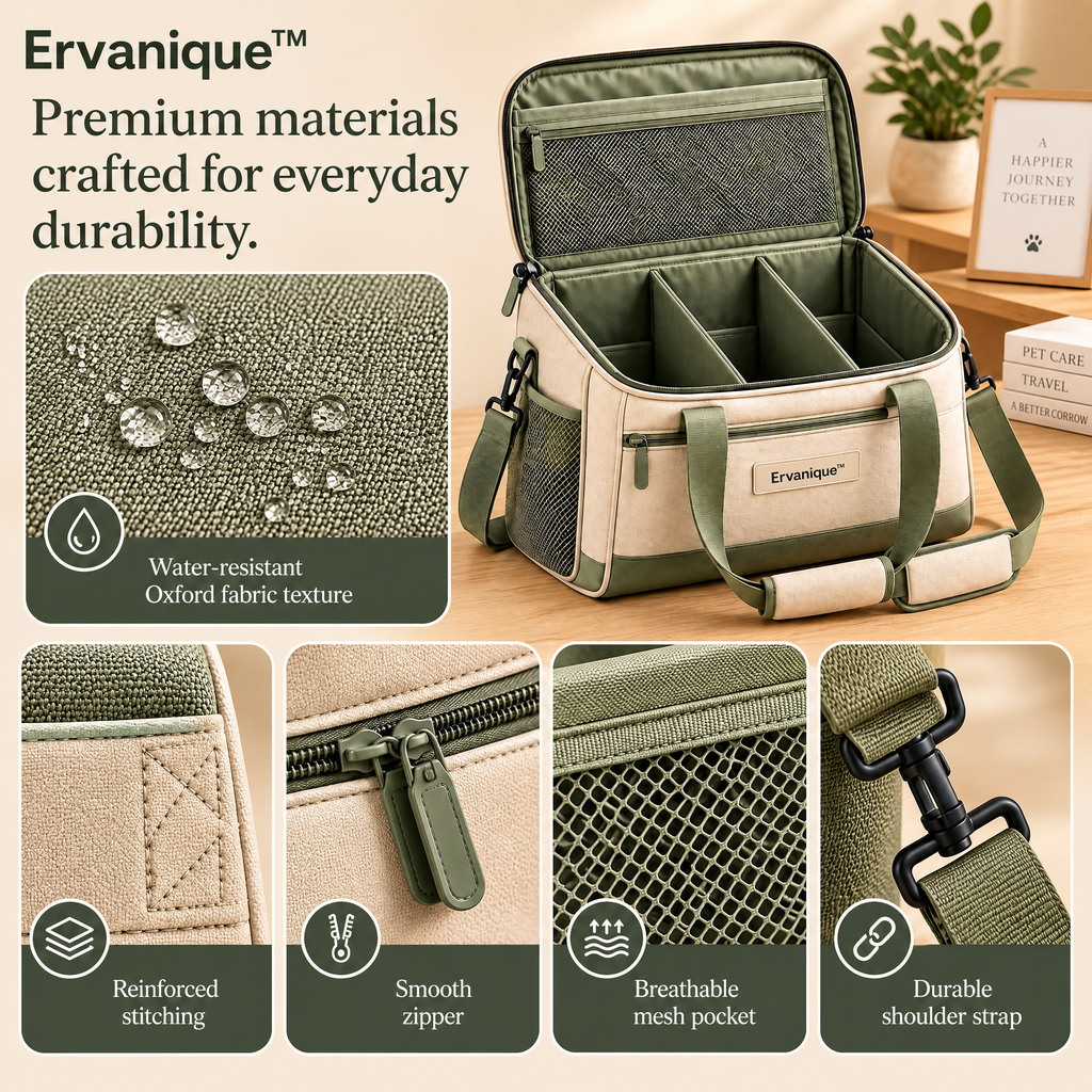 Ervanique™ Pet Travel Organizer Bag