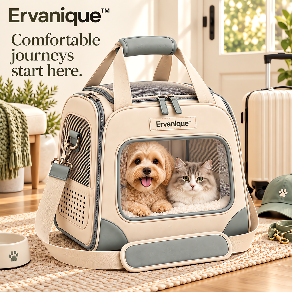 Ervanique™ Premium Pet Travel Carrier