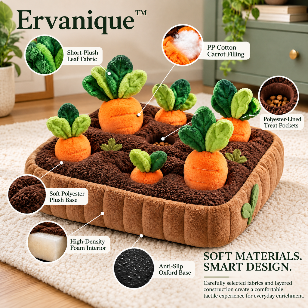Ervanique™ Harvest Hide & Seek Carrot Puzzle