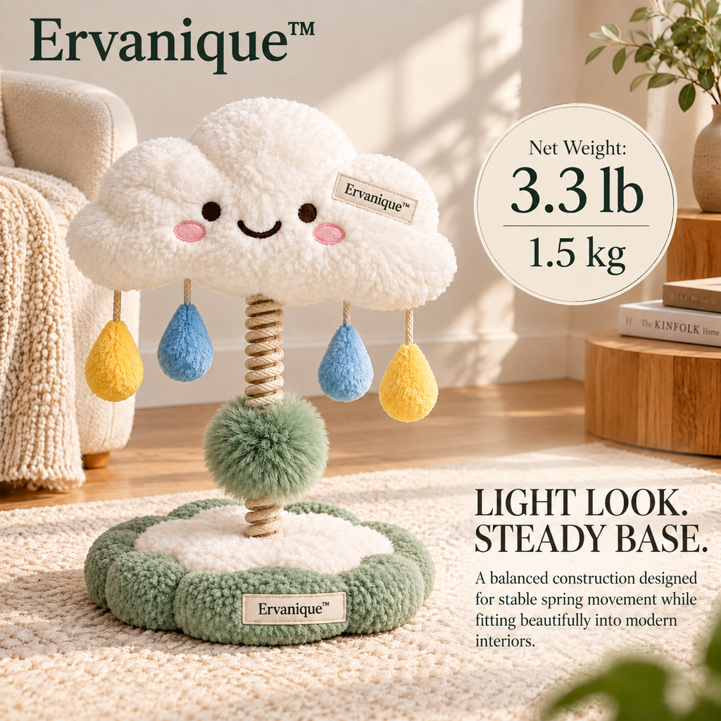 Ervanique™ Happy Cloud Spring Play Toy