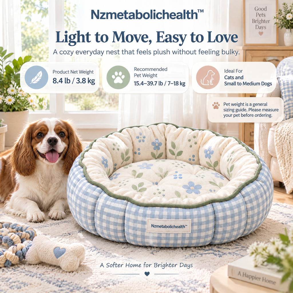 Nzmetabolichealth™ Floral Cloud Nest Bed