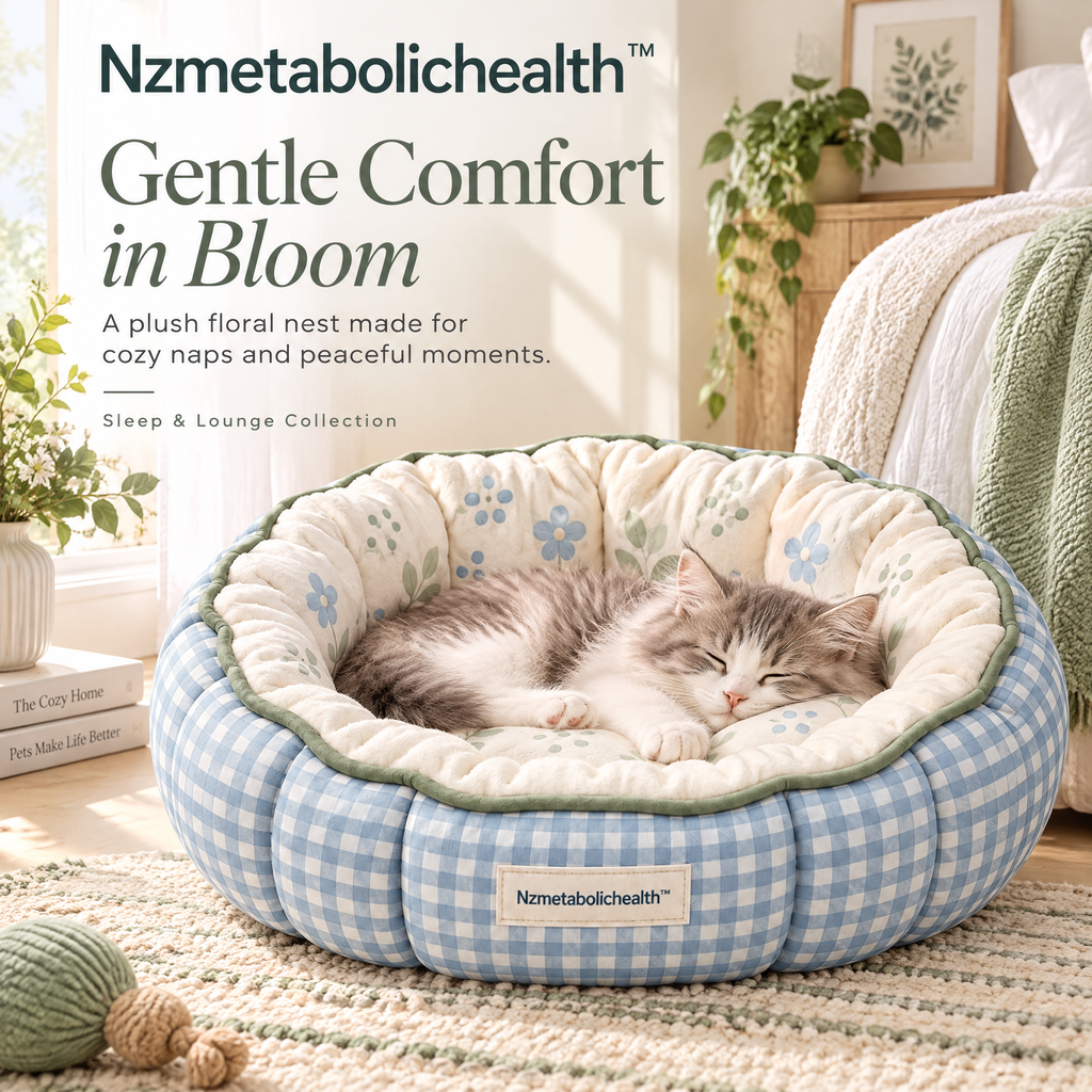 Nzmetabolichealth™ Floral Cloud Nest Bed