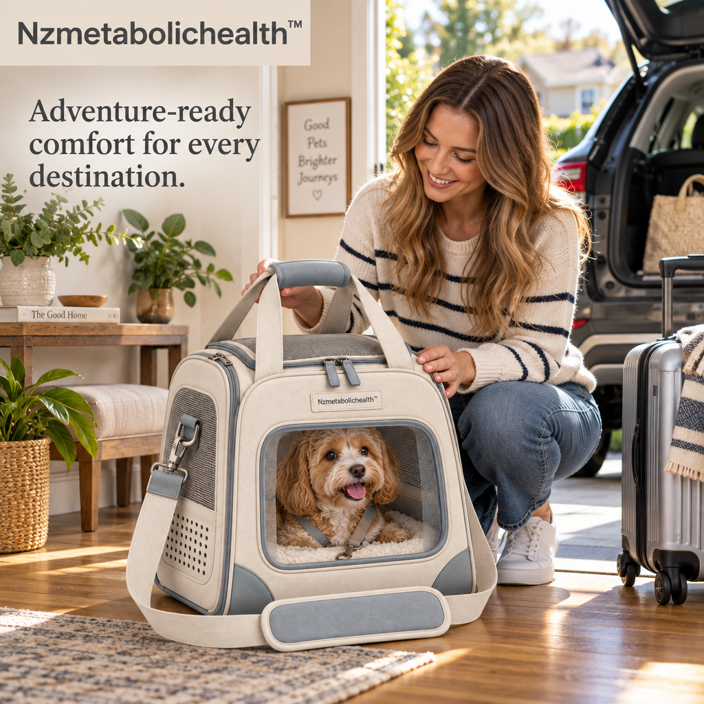Nzmetabolichealth™ Premium Pet Travel Carrier