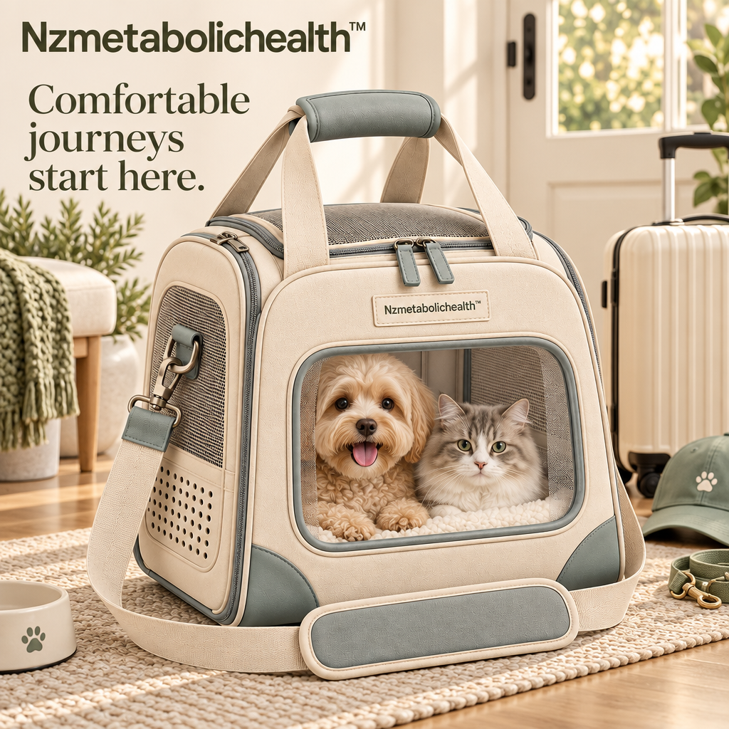Nzmetabolichealth™ Premium Pet Travel Carrier