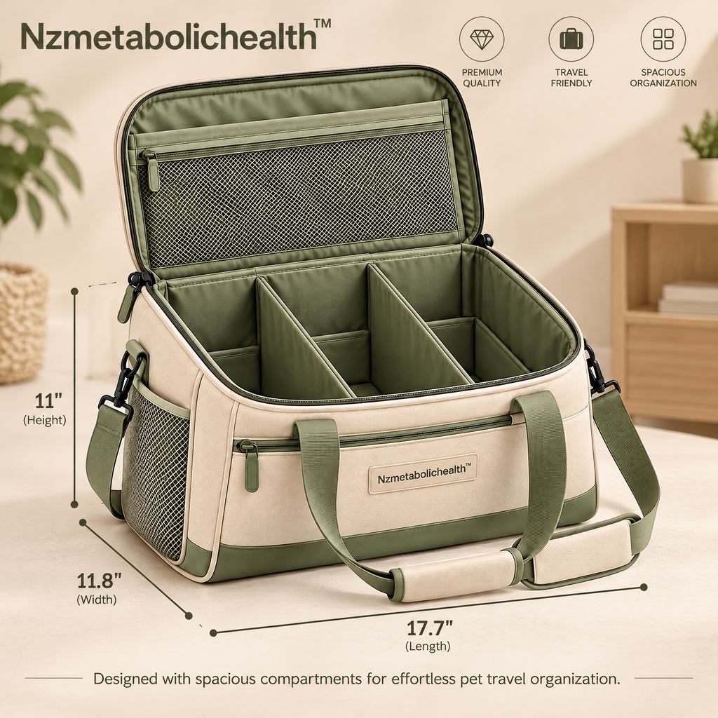 Nzmetabolichealth™ Pet Travel Organizer Bag
