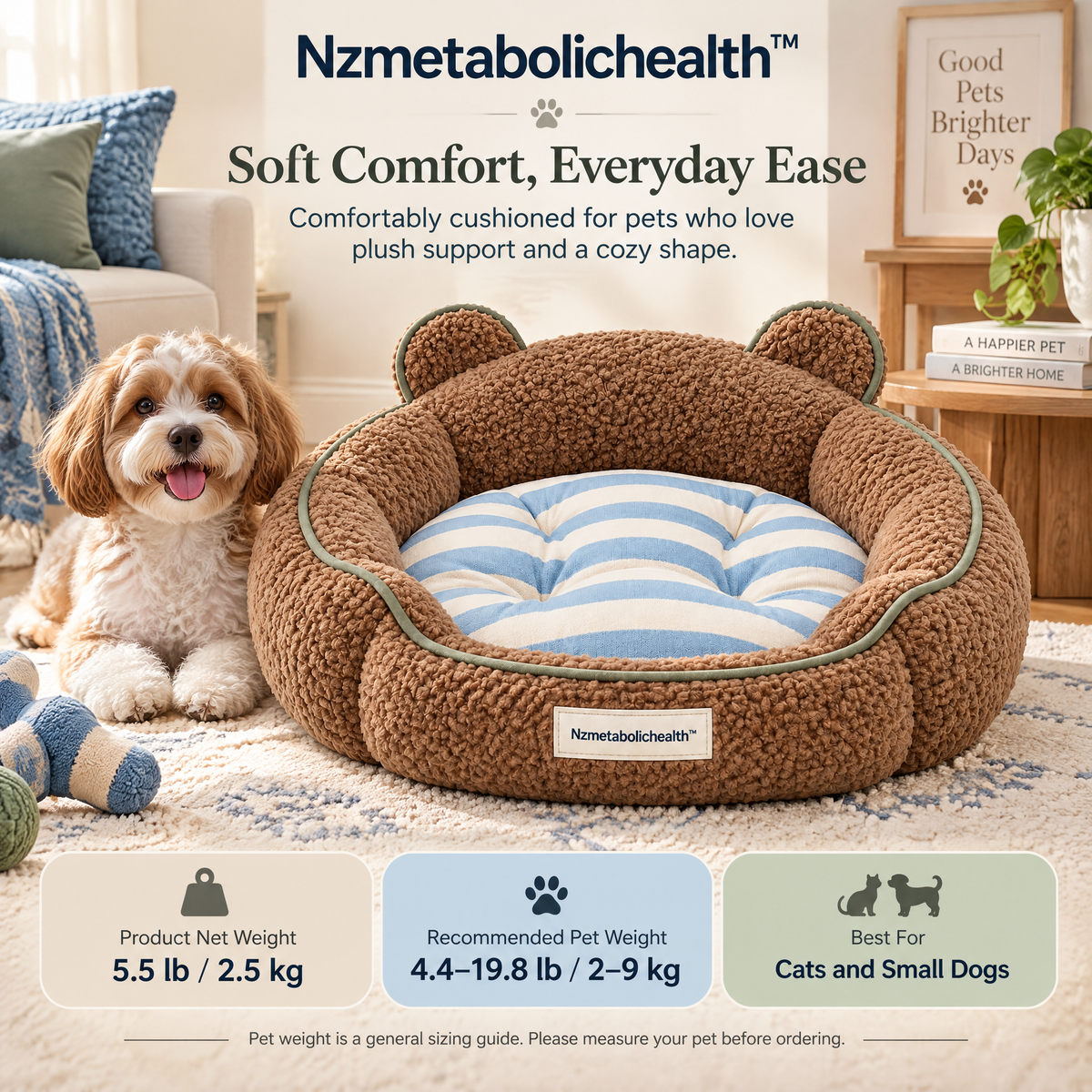 Nzmetabolichealth™ Teddy Hug Pet Nest