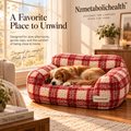 Nzmetabolichealth™ Cozy Plaid Lounge Sofa Bed