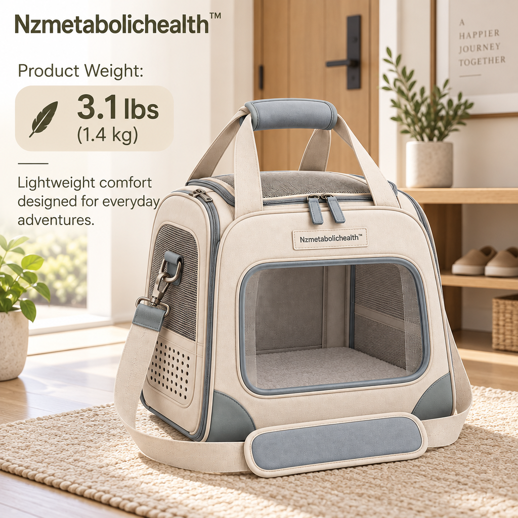 Nzmetabolichealth™ Premium Pet Travel Carrier