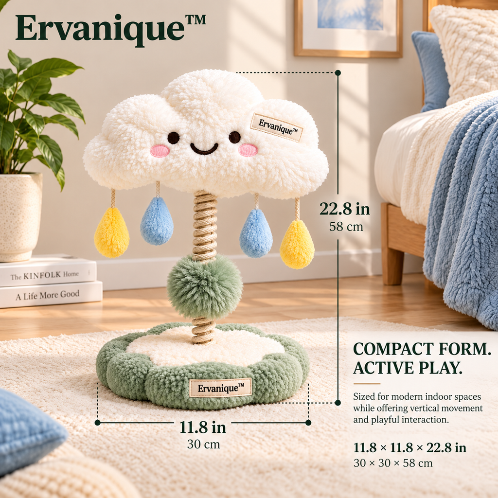 Ervanique™ Happy Cloud Spring Play Toy