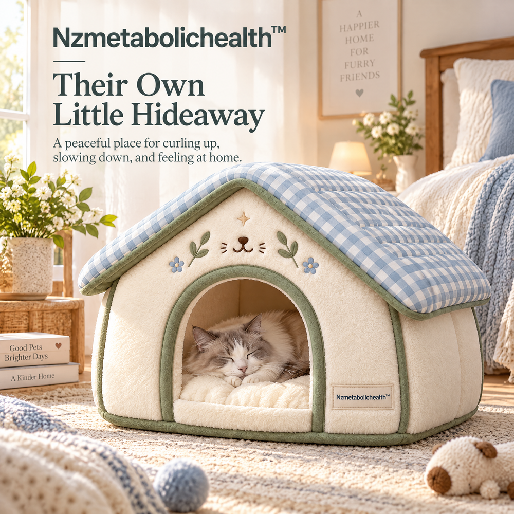 Nzmetabolichealth™ Cottage Retreat Pet House