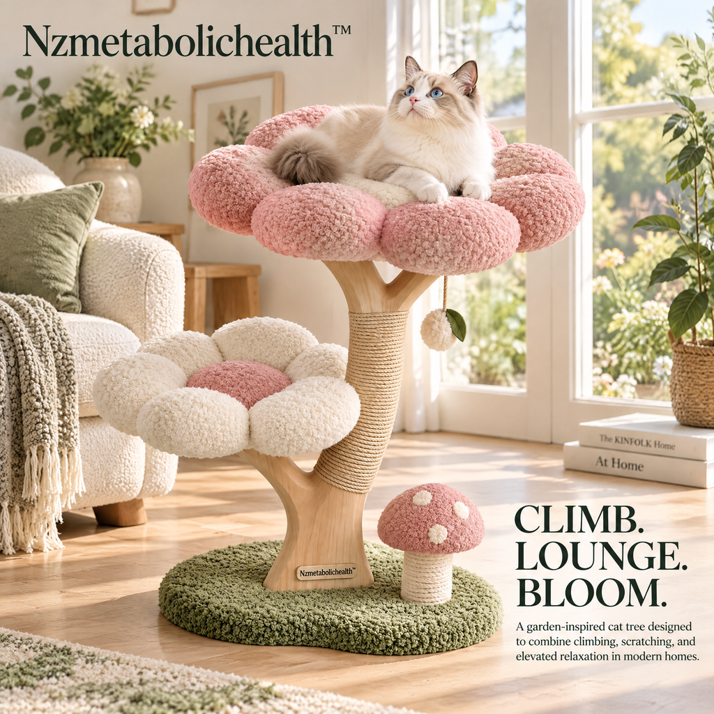 Nzmetabolichealth™ Blossom Garden Cat Tree