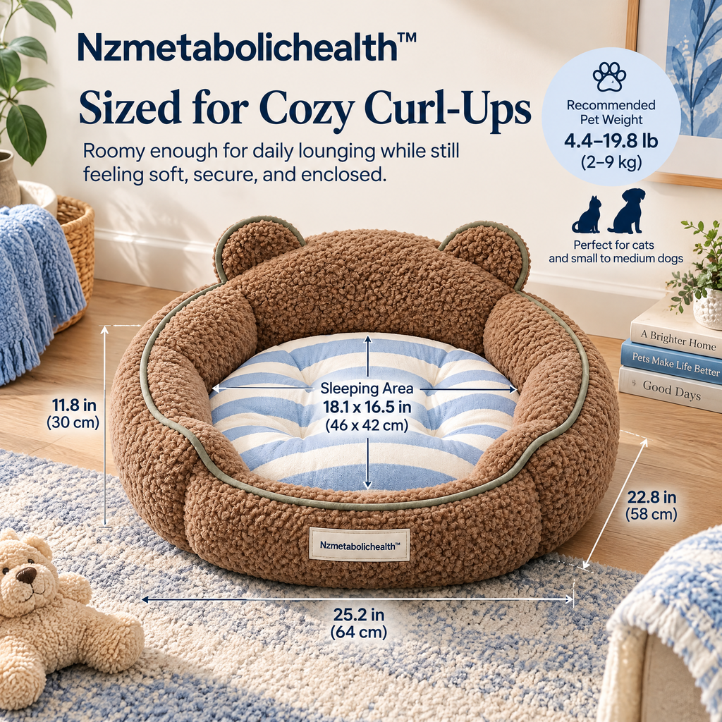 Nzmetabolichealth™ Teddy Hug Pet Nest