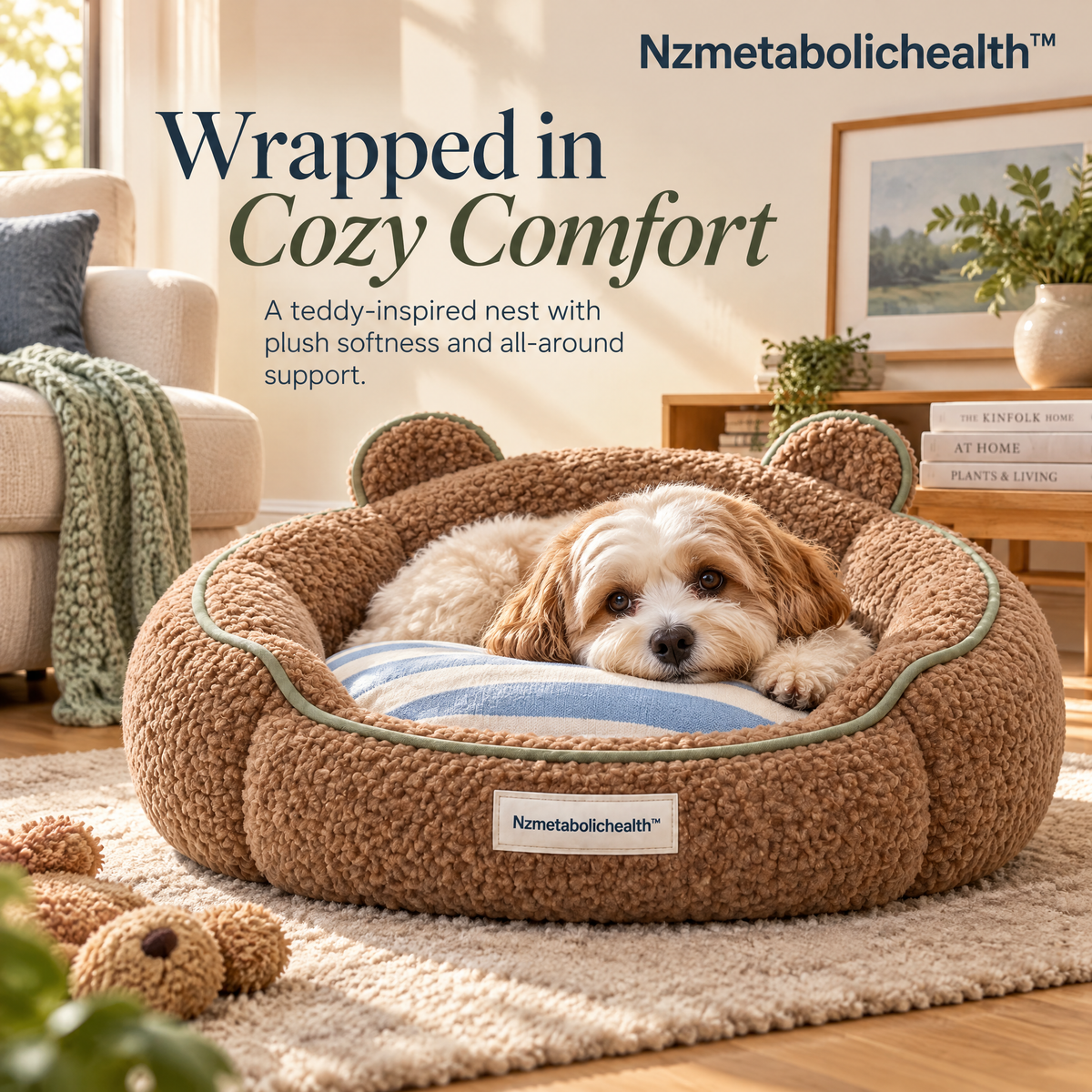 Nzmetabolichealth™ Teddy Hug Pet Nest