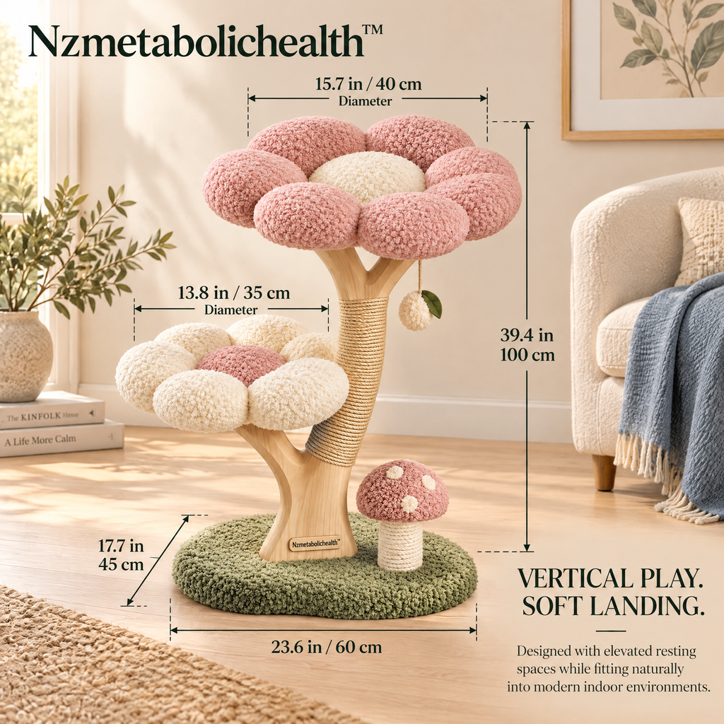 Nzmetabolichealth™ Blossom Garden Cat Tree